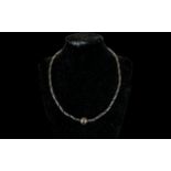 Jorg Heinz Designer Choker / Necklace. Signed and Numbered Jorg Heinz Original.