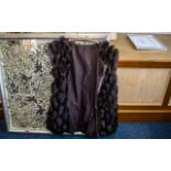 Ladies Simulated Mink Fabric Jacket, in