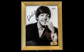 Beatles Interest - Signed Photograph of