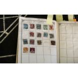 Super Little Well Filled Lincoln Stamp Album. Most stamps very old and of mixed quality.