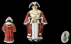 Royal Doulton Hand Painted Figure ' The Mayor ' HN2280. Designer M. Nicol.