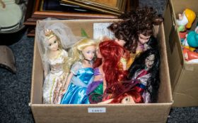 Good Selection of Dolls - Various Disney Princesses,