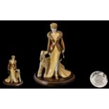 Royal Worcester Ltd and Numbered Edition Hand Painted Porcelain Figure, Made Exclusively For The