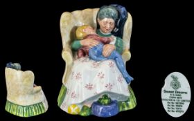 Royal Doulton Hand Painted Porcelain Figure ' Sweet Dreams ' HN2380. Designer M. Davies.