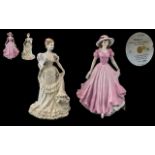 Coalport Figure 'Rebecca' Coalport Heirloom figurine of the year 1999, Limited Edition No.