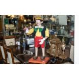 Disney Interest ( Pinocchio ) - Rare Automata Figure of Pinocchio Disney Shop Display.
