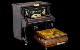 A Hummel Music Box, handcrafted in Italy, No. 00031314, plays 'That's What Friends Are For'.