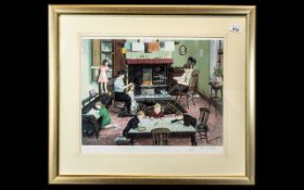 Tom Dodson Limited Edition Signed Print 'Evening at Home' No.