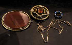 Antique Pinchbeck Jewellery.