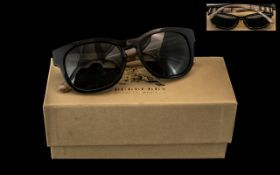 New In Box - Unisex Pair of Burberry Sunglasses, Classic Design.