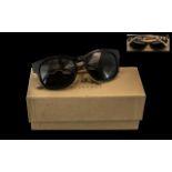 New In Box - Unisex Pair of Burberry Sunglasses, Classic Design.