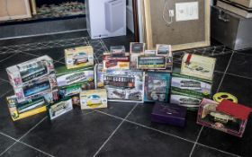 Collection of Die Cast Models, including Corgi Original Omnibus N. 707 Empire Pools 43507, Corgi