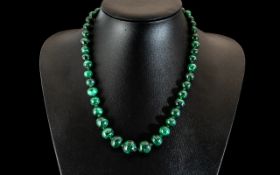 Malachite Azurite Necklace, a natural mix of two stones,