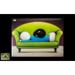 Doug Hyde Print Giclee on Paper & Canvas on Board, 'Catnap II',