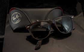 Vintage Ray-ban Tortoiseshell Design Sunglasses.