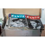 Elvis Presley Interest - Collection of Elvis Presley 'Elvis Monthly' Magazines.