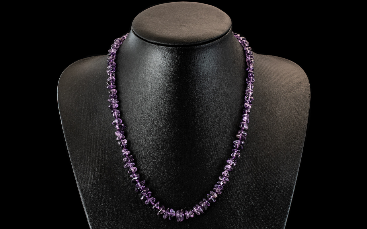 Amethyst Necklace.