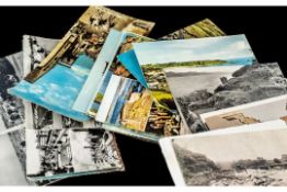 Collection of Postcards from 1960/70s from Scotland, Jersey, Wales etc., approx 40 in total.