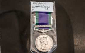 General Service Medal With Northern Ireland Clasp,