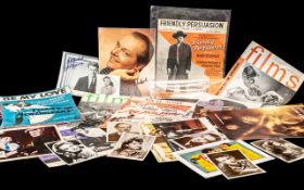 Film & TV Autographs. Super Selection on Photos, Sheet Music etc.