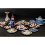 A Collection of Porcelain to include Japanese Imari, Japanese Vase,