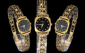 Raymond Weil - Attractive Ladies Gold Plated Cased Fashion Wrist Watch with 9ct Gold Attached