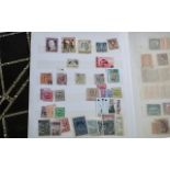 Stamps Interest - stock book full of wha