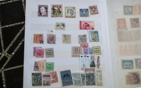 Stamps Interest - stock book full of wha