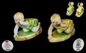Royal Worcester - 1930's Pair of Small H