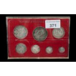 1887-1892 Queen Victoria Jubilee Head Silver Crown Coin Collector Gift Type Set.