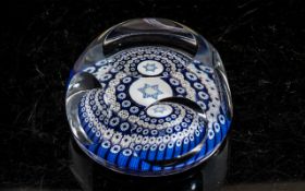 Whitefriars Limited Edition Millefiori Paperweight 30th Anniversary of the Founding of the State