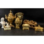 Collection of Resin and Decorative Items,