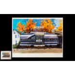 Bob Dylan Limited Edition Signed Giclee Print, titled 'Flat Top Mt. Diner, Tennessee', release