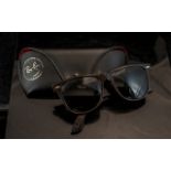 Vintage Ray-ban Tortoiseshell Design Sunglasses. Original Ray-ban Sunglasses In Tortoiseshell