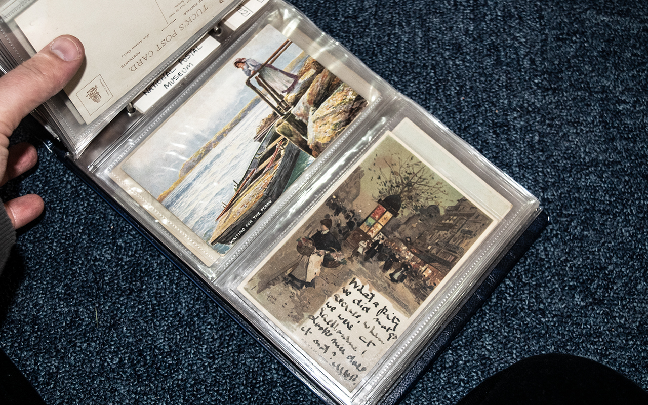 Album of Early 1900s Postcards, 73 in total, including humour, nature, scenery, travel, etc. - Image 3 of 4