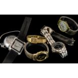 Collection of Gents Fashion Watches. Bag of Watches - Please See Attached Image.