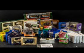 Collection of Die Cast Models including Atlas Editions Eddie Stobart, Delgrado models,