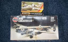 Vintage Airfix Models, 1 x Lancaster Bomber III Avro (1-72),