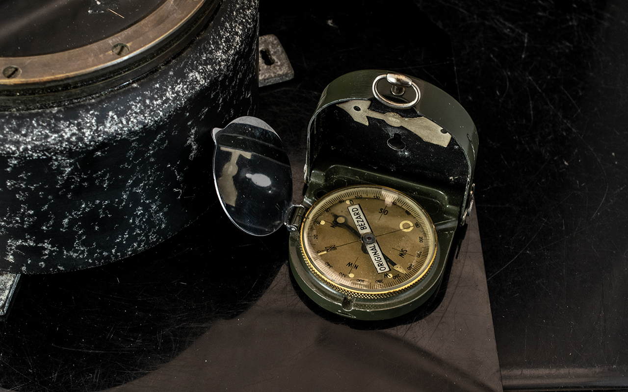 Military Interest an original bezard marching compass, - Image 2 of 2