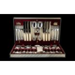 Viner's of Sheffield 'Chromoid' Stainless Steel Cutlery Set,