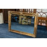 Large Decorative Mirror, Rococo Style,