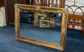 Large Decorative Mirror, Rococo Style,
