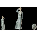 Royal Doulton Hand Painted Porcelain Figurine ' Reflections ' Panorama HN3028. Designer R.