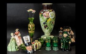 Mixed Collection of Glass and Porcelain,