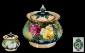 Royal Worcester Hand Painted Lidded Smal