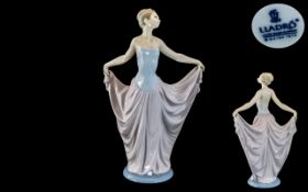 Lladro Hand Painted Porcelain Figure ' D