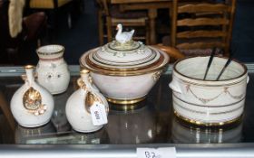 Collection of Golden Fox Pottery, by Eng