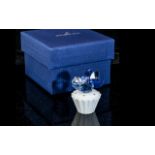 Sworovski Elephant Cup Cake Box, Crystal