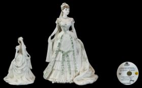 Coalport Limited Edition 'Queen Mary' from the Royal Brides Collection, No.