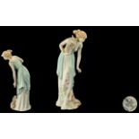 Royal Doulton Hand Painted Porcelain Figure ' Impressions ' Tender Greetings. HN4261. Modelled by P.